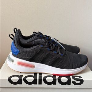 Adidas Racer TR23 Black Red Blue IG7328 Men’s Size 10
